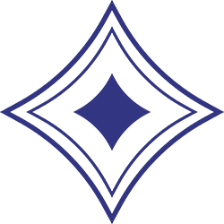 Stylized diamond design